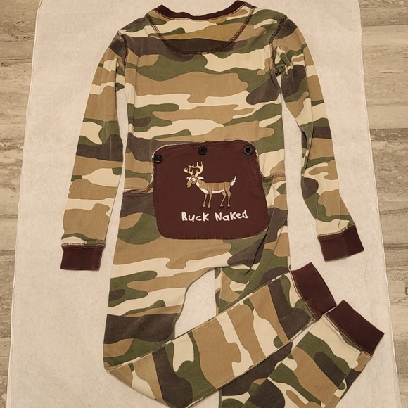 Lazy One camo snug fitting footless footie - Picture 2 of 4